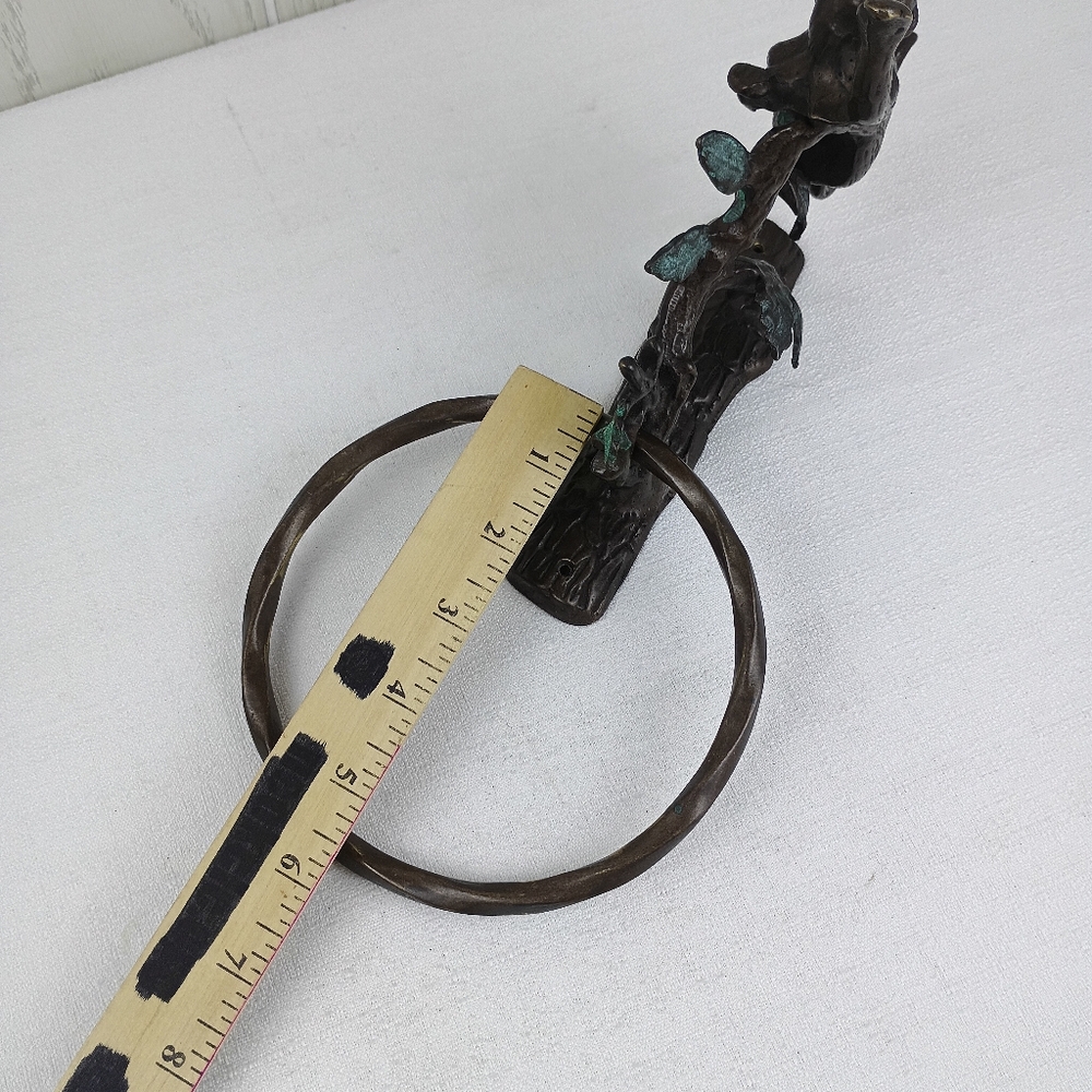 SPI San Pacific International Brass Monkey towel hanger door knocker. - Picture 16 of 16